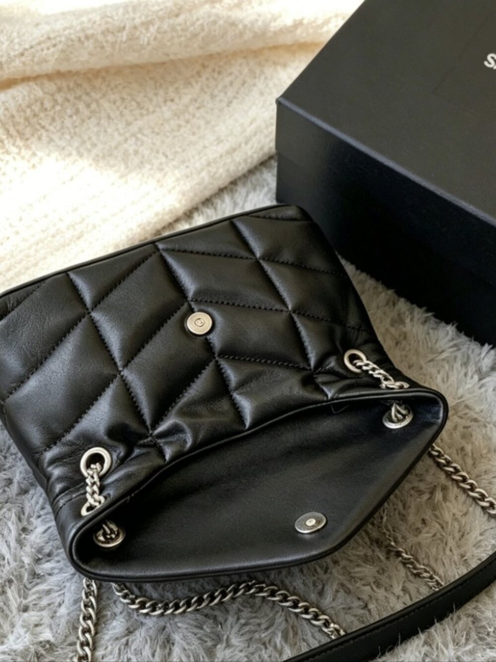 YSL Puffer Small Shoulder Bag - Picture 6 of 7